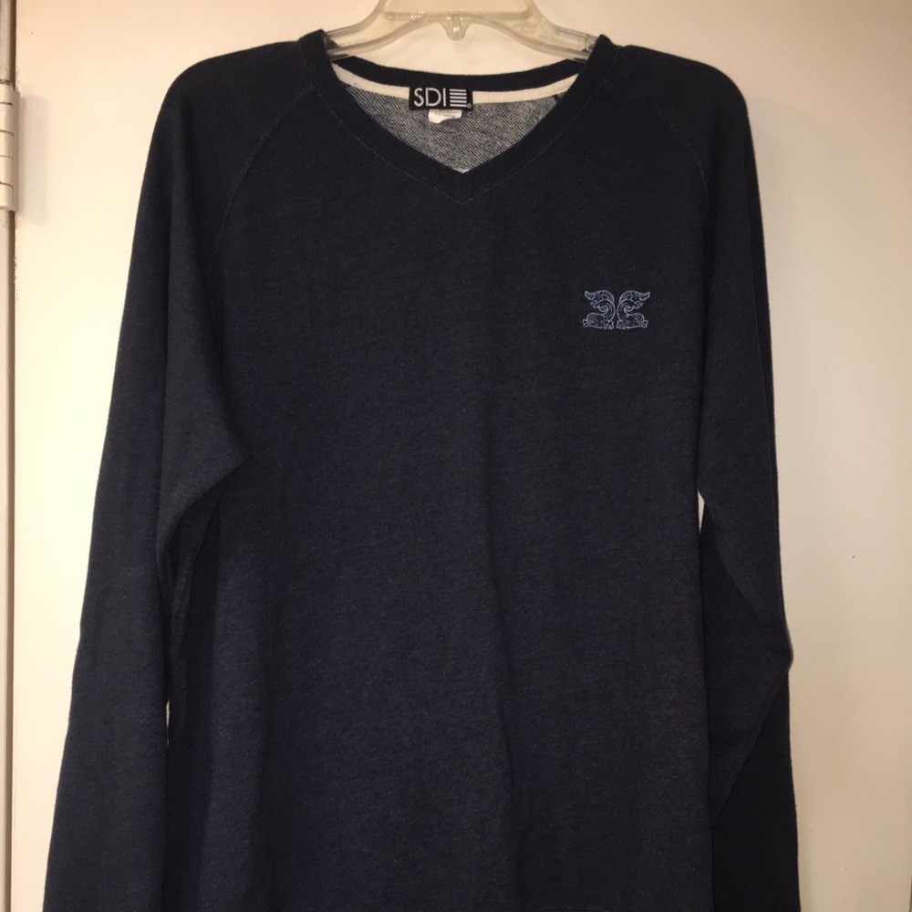 Casa Del Mar navy fleece sweatshirt - XXL
