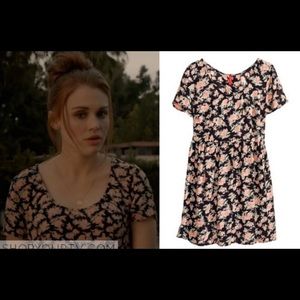 ASO Lydia Martin from Teen Wolf H&M Floral Dress