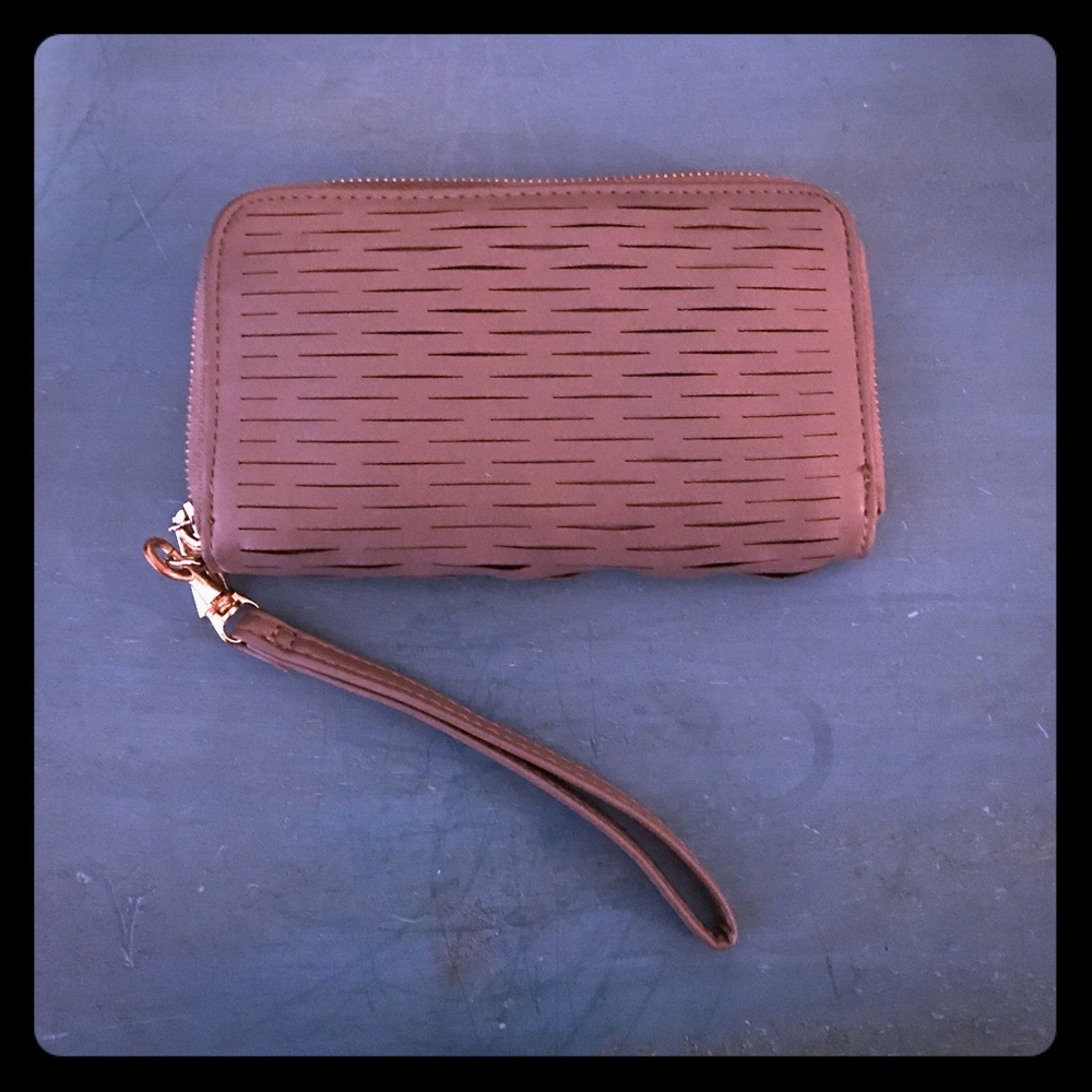 Grey Wristlet/Wallet