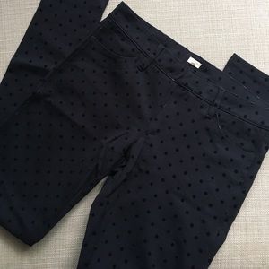 Jcrew black skinny pants