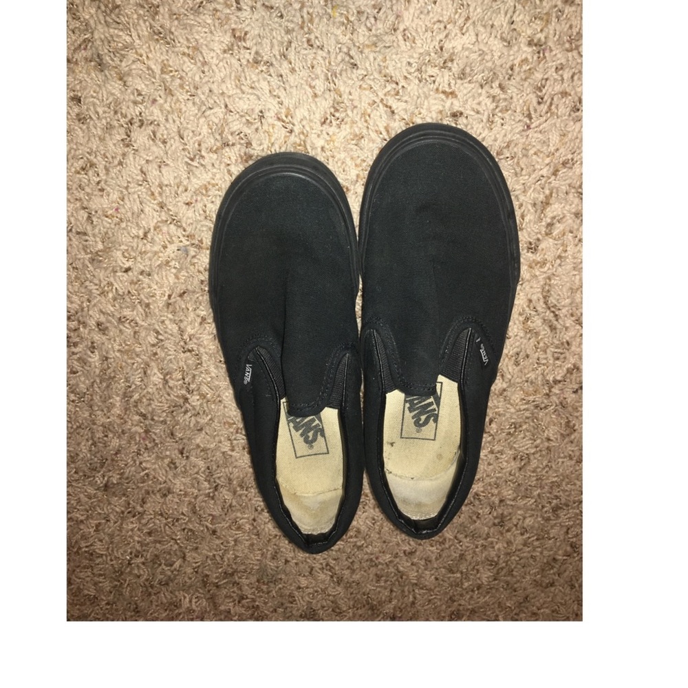 All black vans
