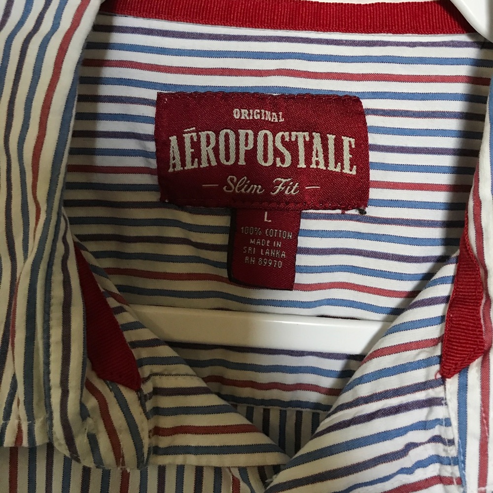 Men's Aeropostale Long Sleeve Shirt - Picture 2 of 3