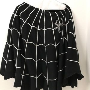 Grandin Road Spiderweb Poncho