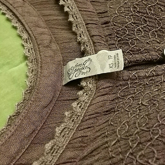 Free people plum aubergine top - Picture 5 of 7