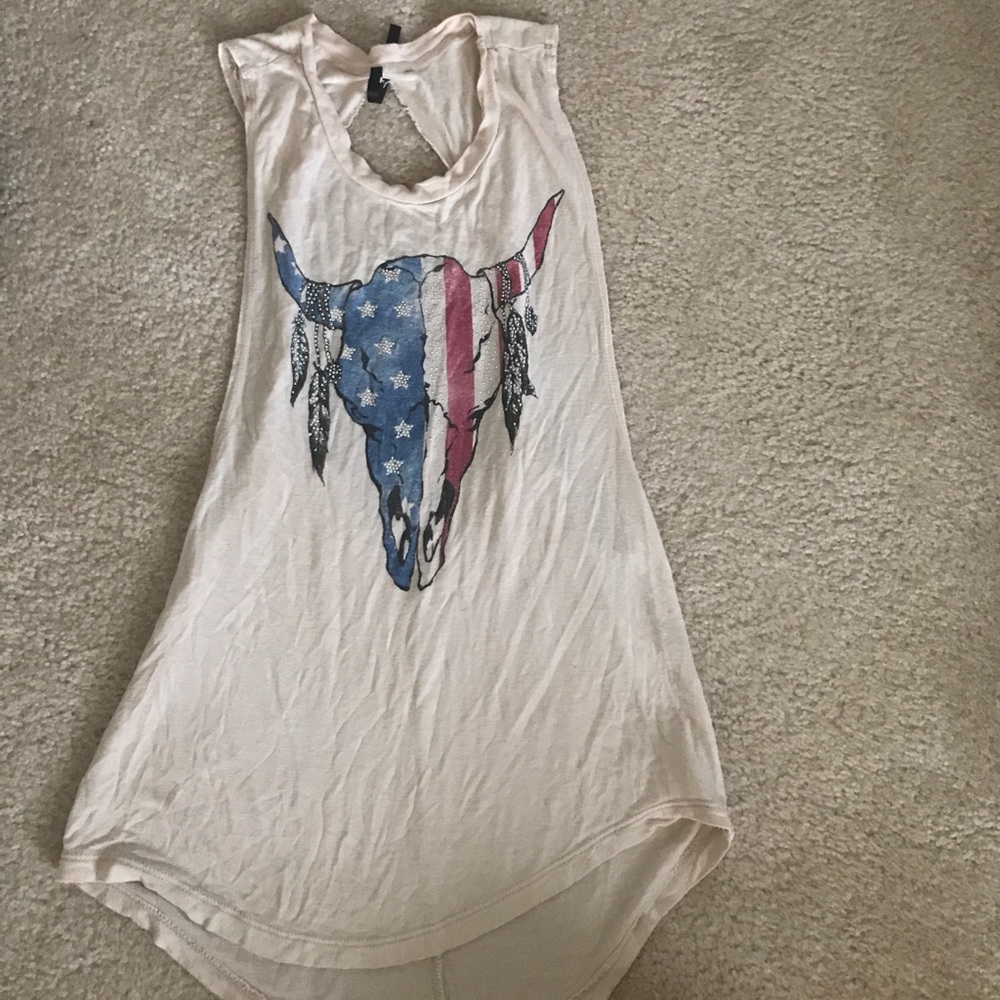 Patriotic Skull Shirt
