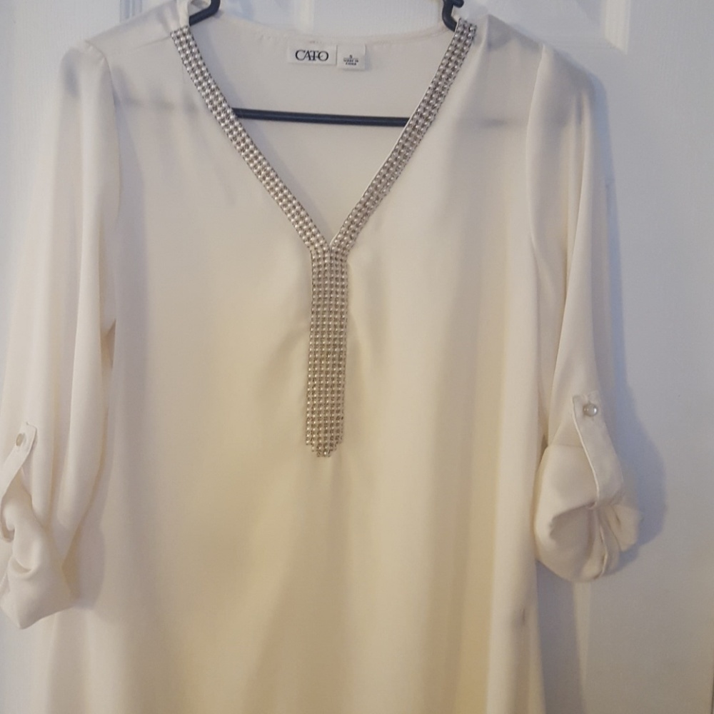 Cato cream color blouse