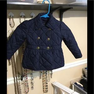 Navy Toddler girls jacket 2/2T