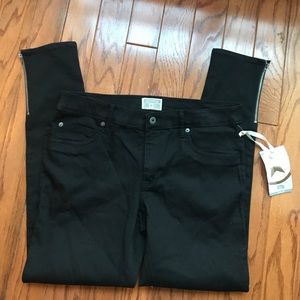 Converse One Star Skinny Ankle Zip Jeans