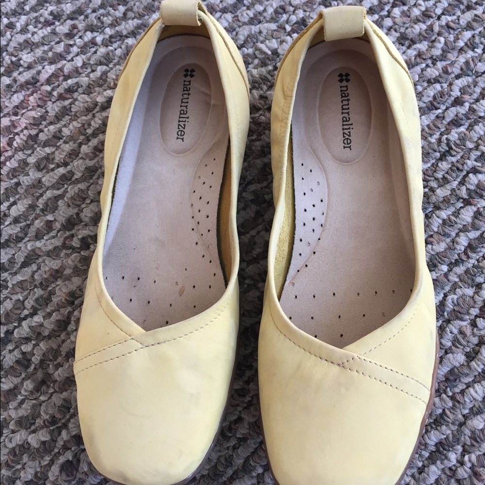 Naturalized Leather flats