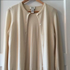 Neiman Marcus cashmere cardigan set