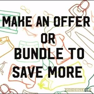 Reasonable offers welcome!