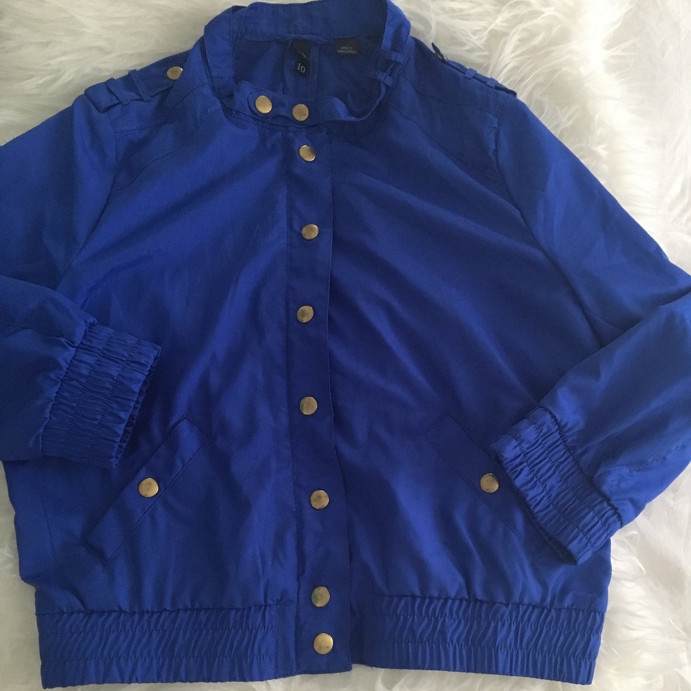💙Blue Bomber Jacket