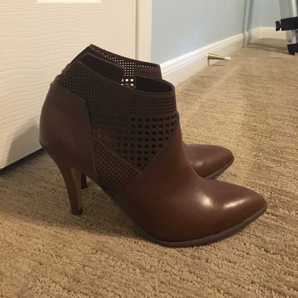 Brown booties