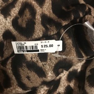 Aldo Leopard infinity scarf. New with tags!