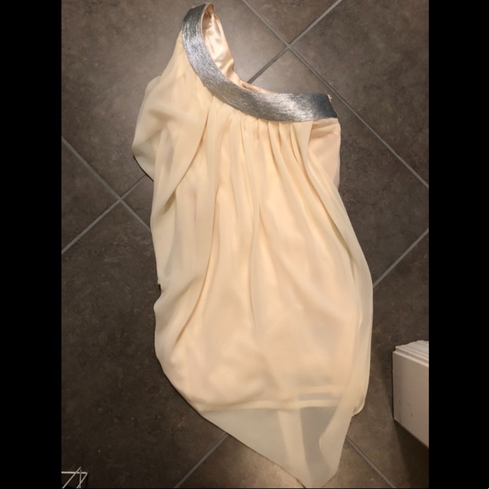 One Shoulder Goddess Dress - WORN ONCE