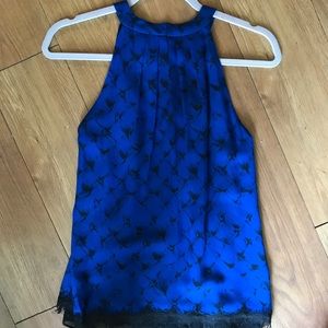 Diane Von Furstenberg High Neck Blouse