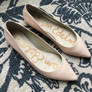 Sam Edelman Nude Flats