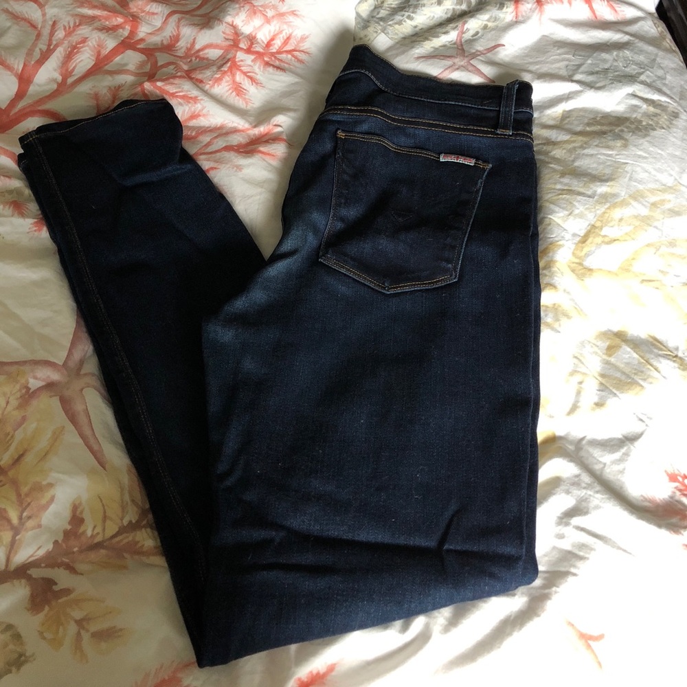 Hudson Nico Midrise super skinny jeans sz 32