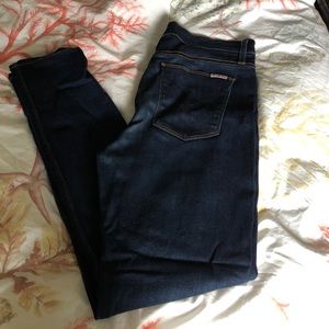 Hudson Nico Midrise super skinny jeans sz 32