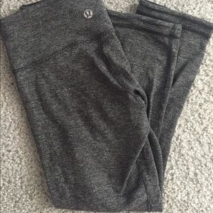 🌟SALE🌟Grey Wunder Under Lululemon Crops
