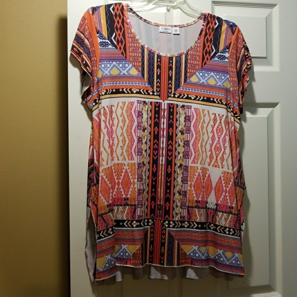 Cato, beautiful, patterned, tunic