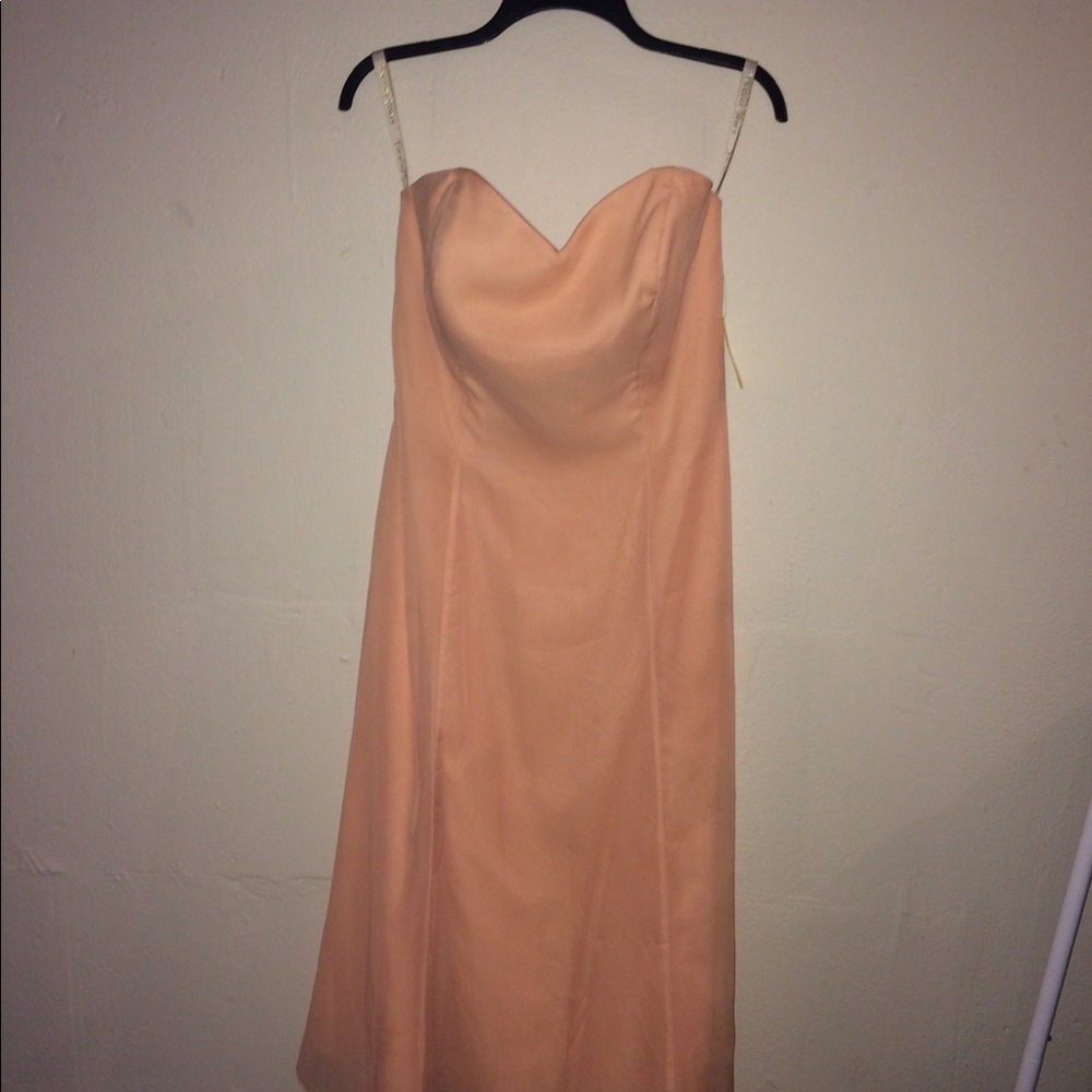 NWT Forever Yours -Pink Chiffon -Formal Dress - Picture 2 of 7
