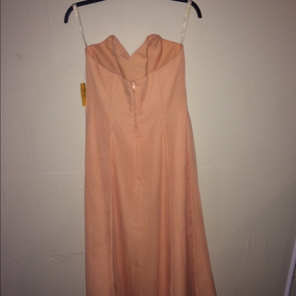 NWT Forever Yours -Pink Chiffon -Formal Dress - Picture 7 of 7