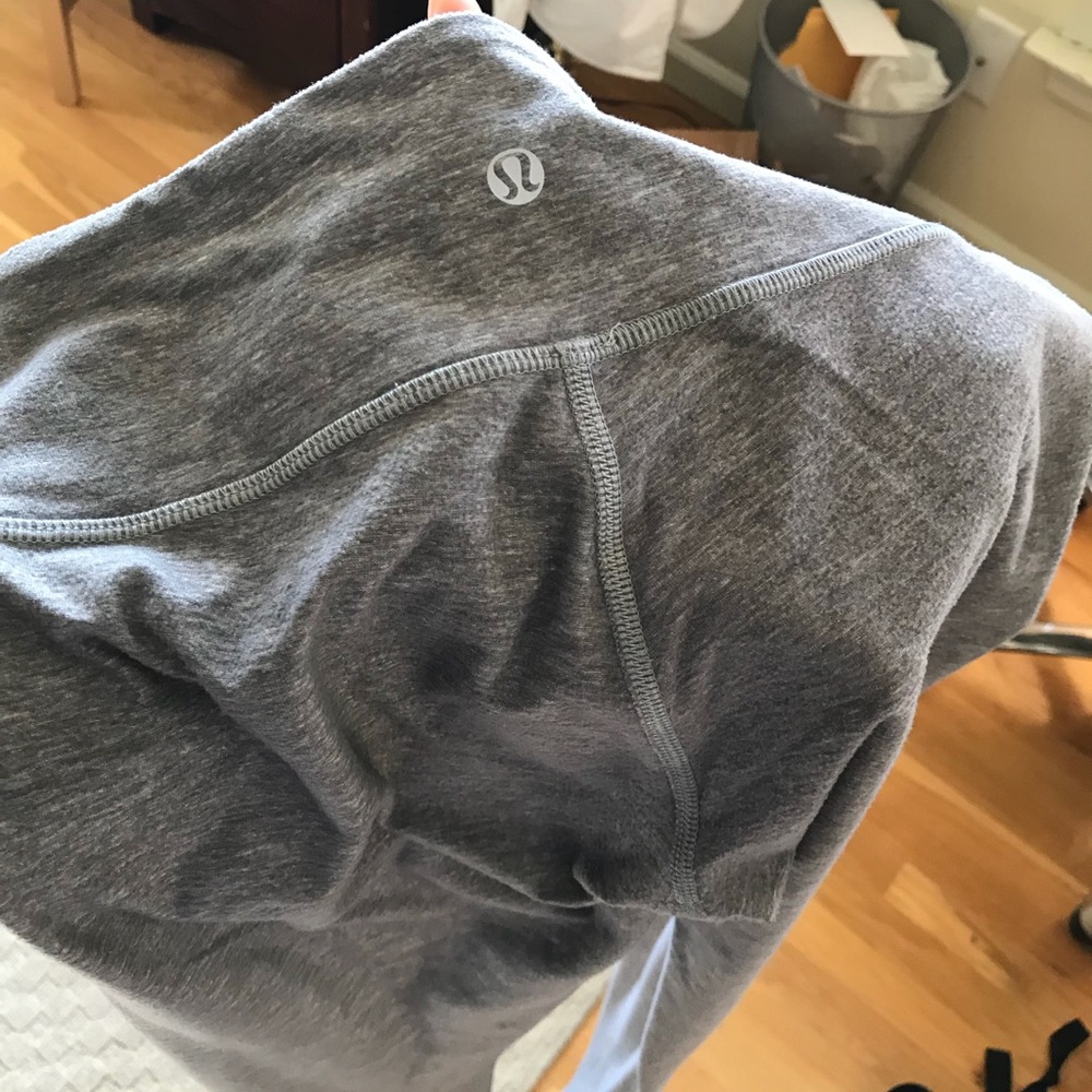 Lulu lemon gray size 6 full length
