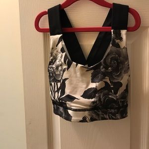 Lululemon floral sports bra
