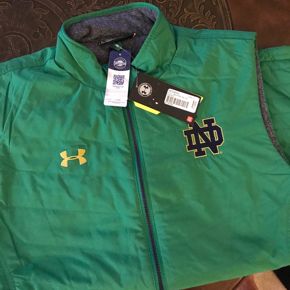 University of Norte Dame Under Armour Vest.