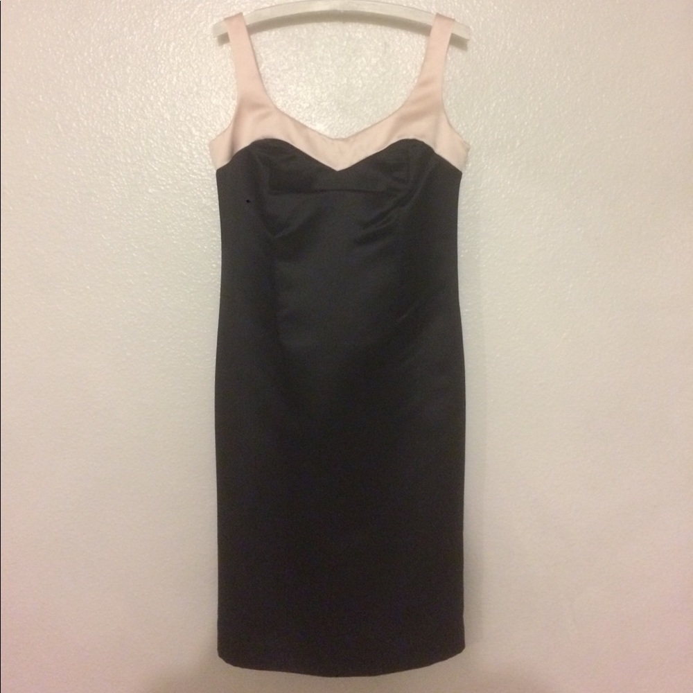 Black and Pink Cocktail Dress