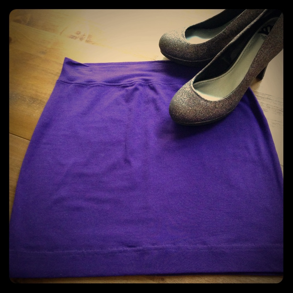 Cotton Mini Skirt