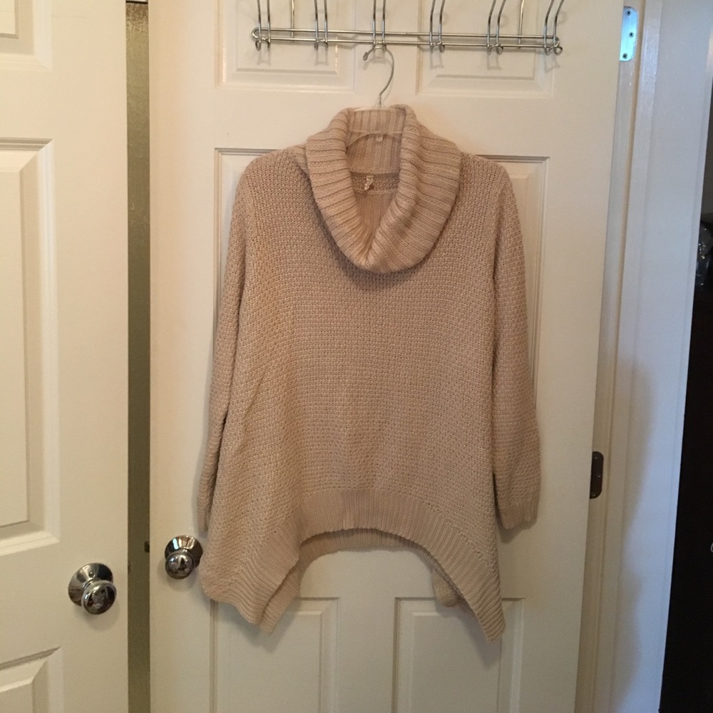Cream knit sweater
