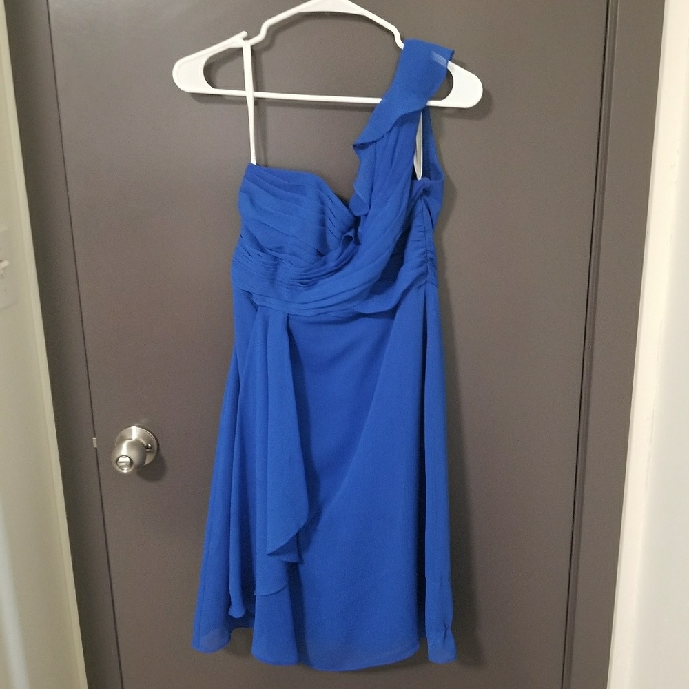 Bridesmaid dress - knee length, color: Horizon