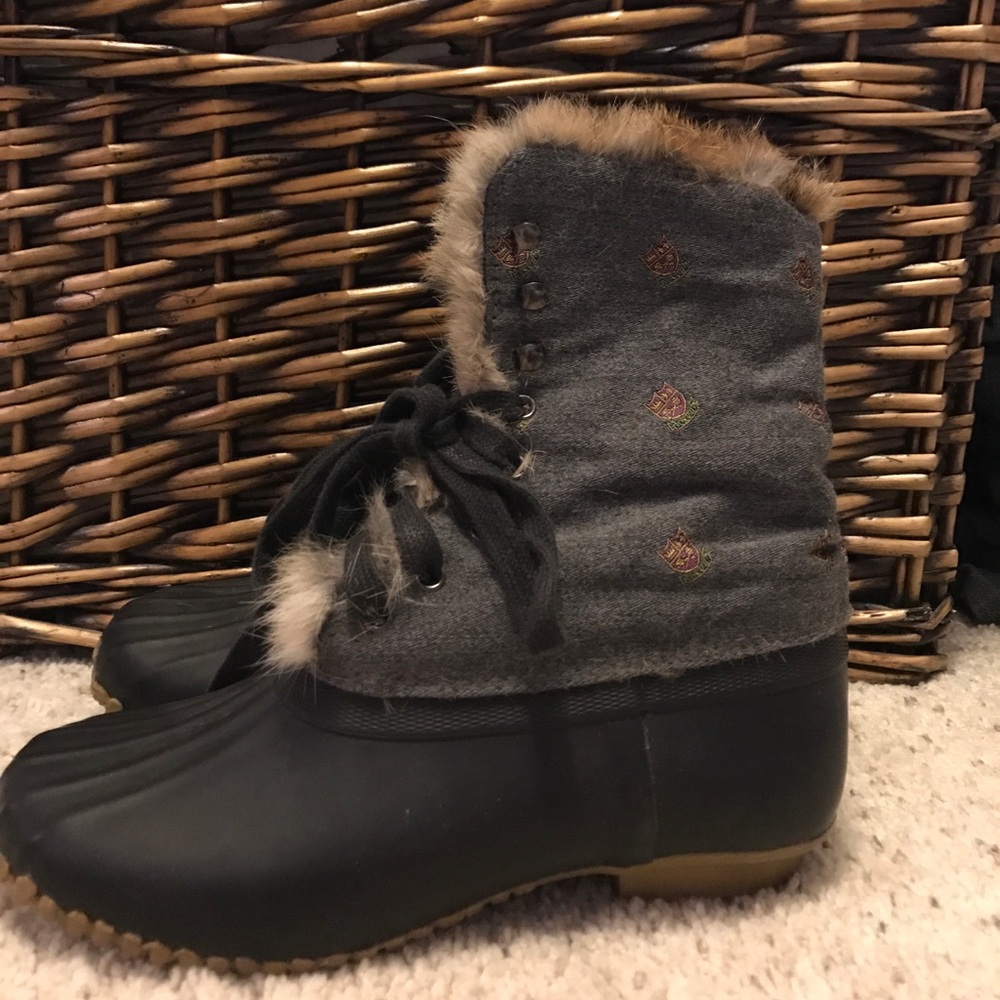 J. Crew rainboots
