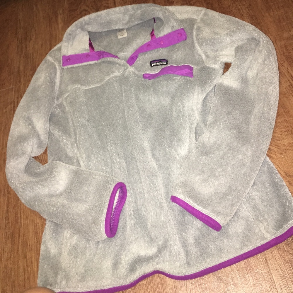Pullover fleece Patagonia grey