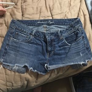 American eagle jean shorts