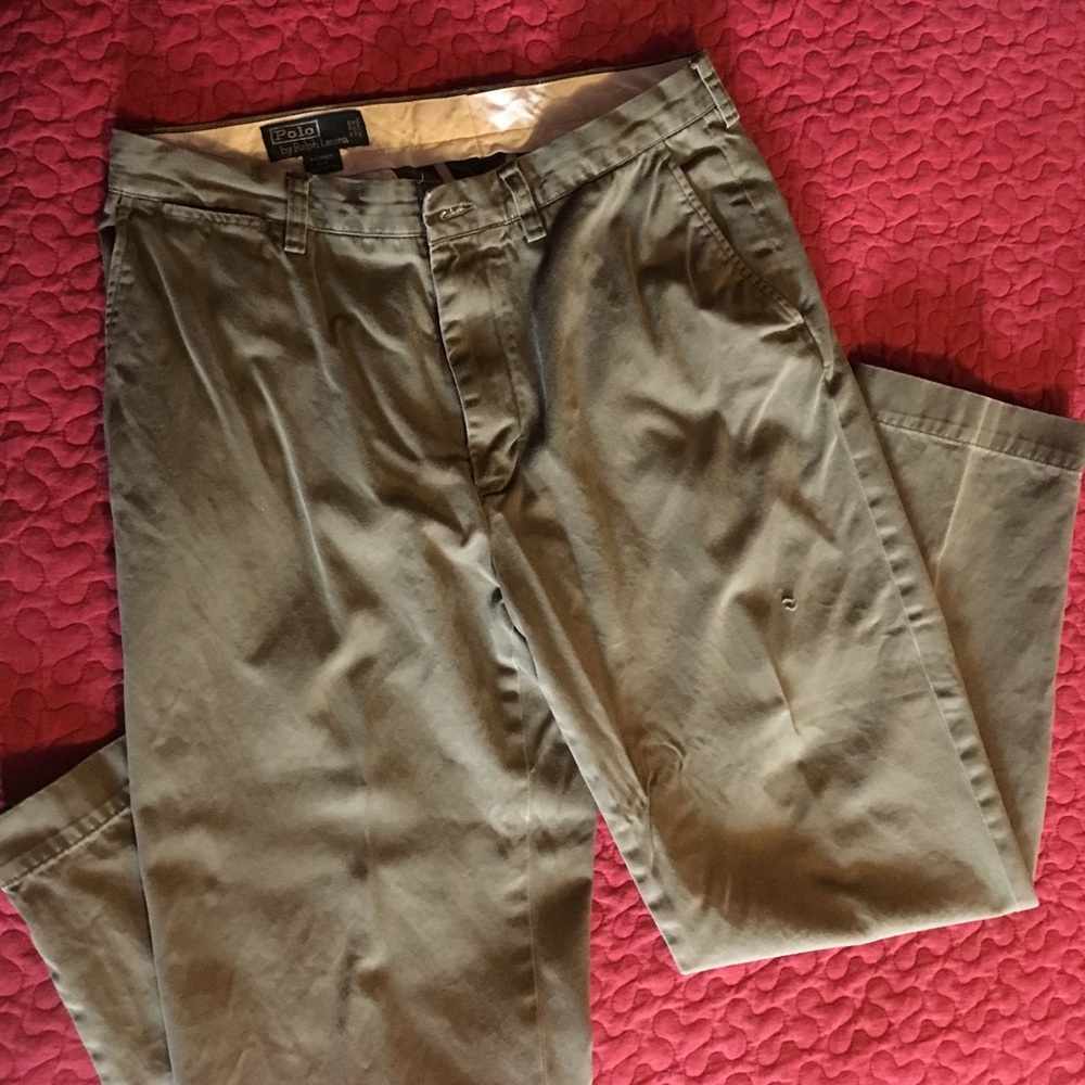 Polo by Ralph Lauren Olive Chino pants