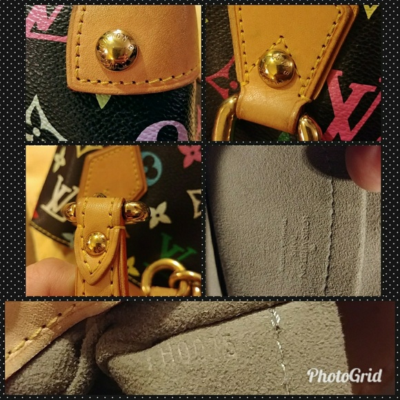 Louis Vuitton black Audra monogram small hobo - Picture 3 of 4