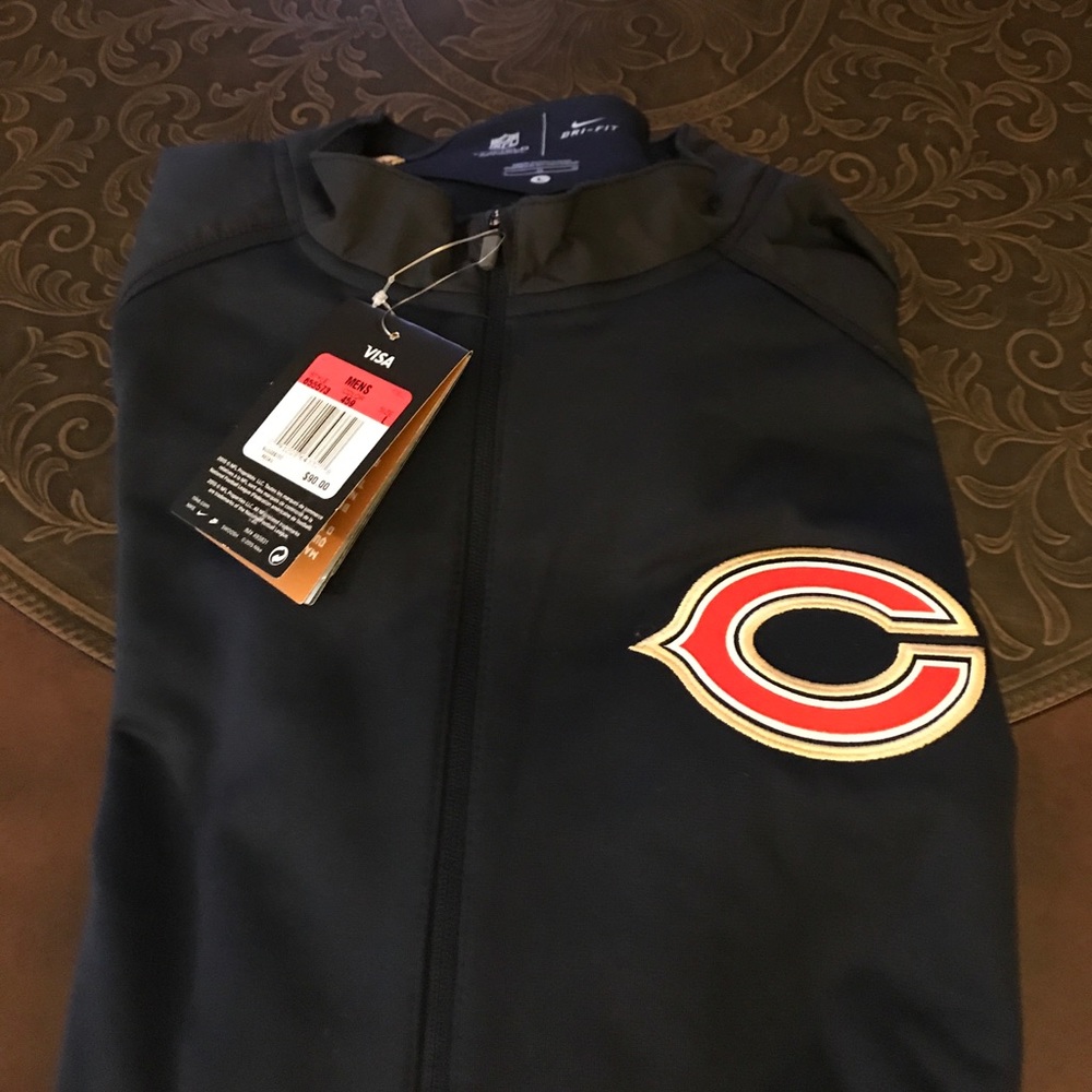 Nike Chicago Bears 1/2 Zip Pullover
