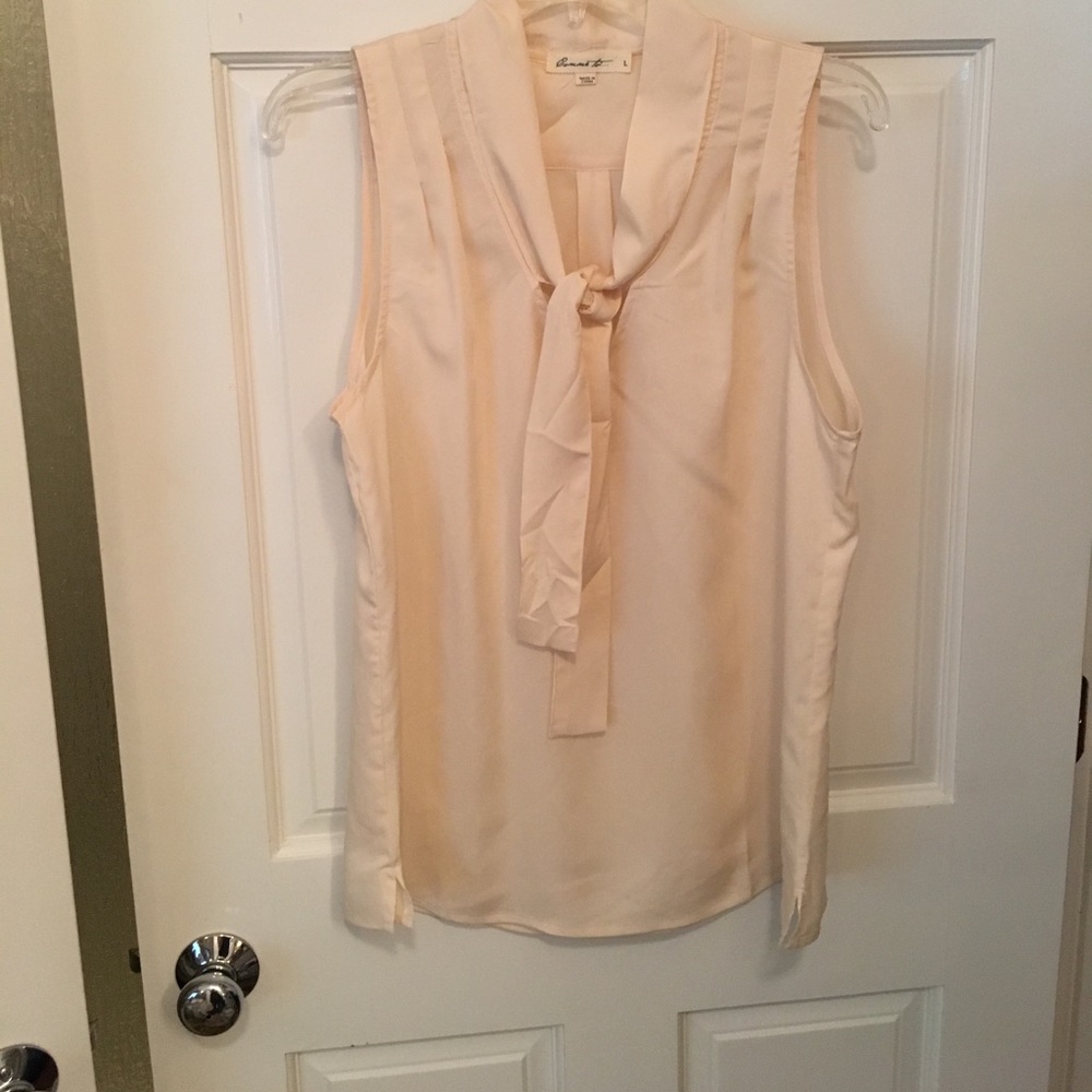 Cream blouse