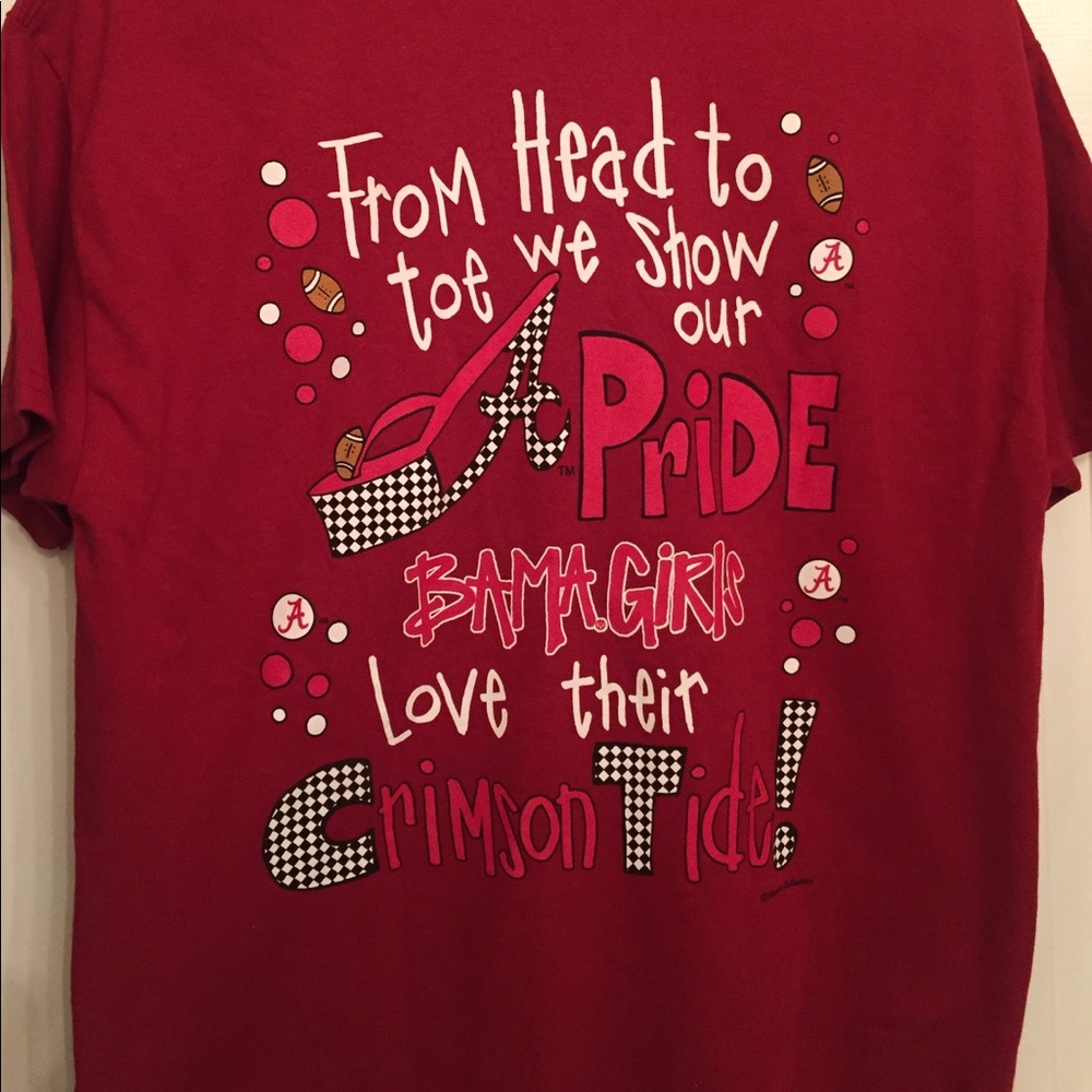 Alabama “Bama Girls” Crimson Tide T-shirt