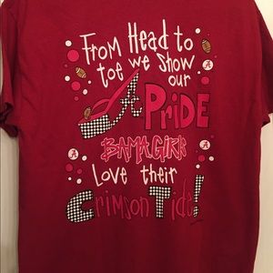 Alabama “Bama Girls” Crimson Tide T-shirt