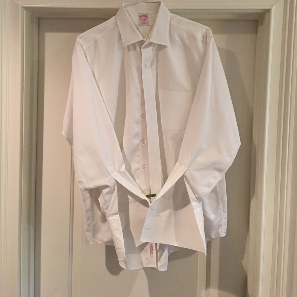 French cuff white button down