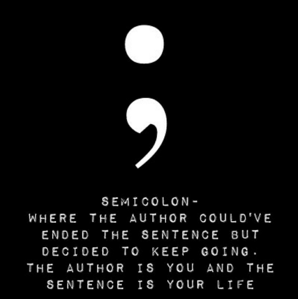 💰5/$20 My story isn't over yet semicolon bangle - Picture 4 of 6