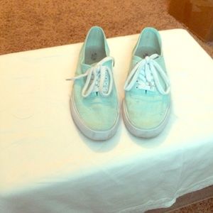Teal Sneakers