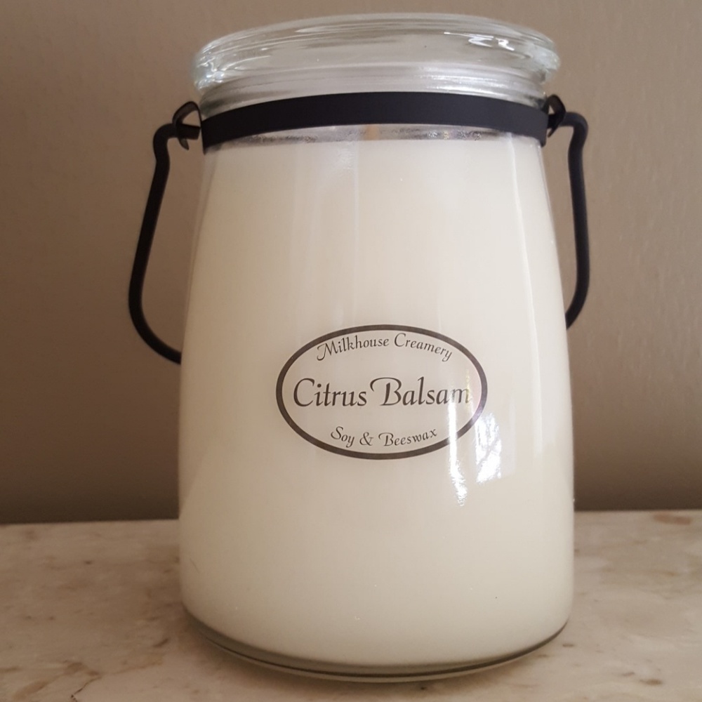 Milkhouse Butter Jar Candle - Citrus Balsam