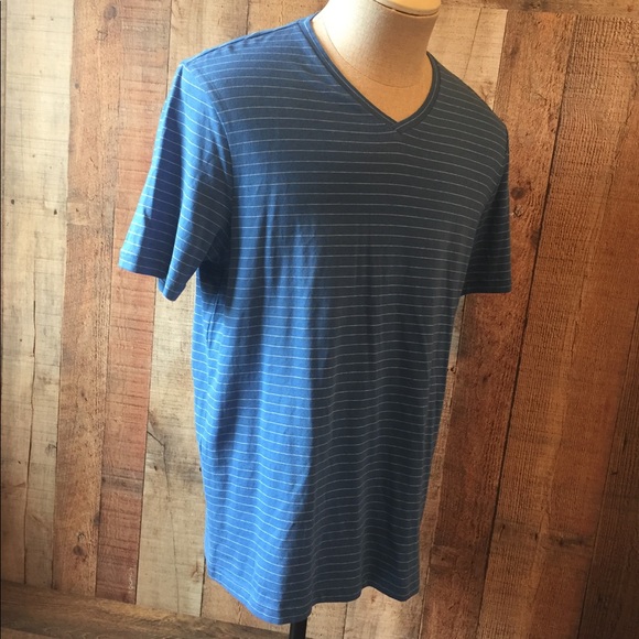 PERRY ELLIS Striped V-neck - Picture 4 of 6