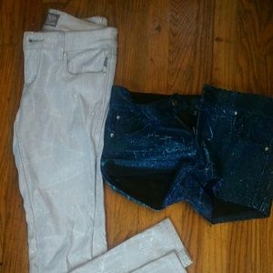 Tripp bundle iridescent white + sparkly blue 25/5