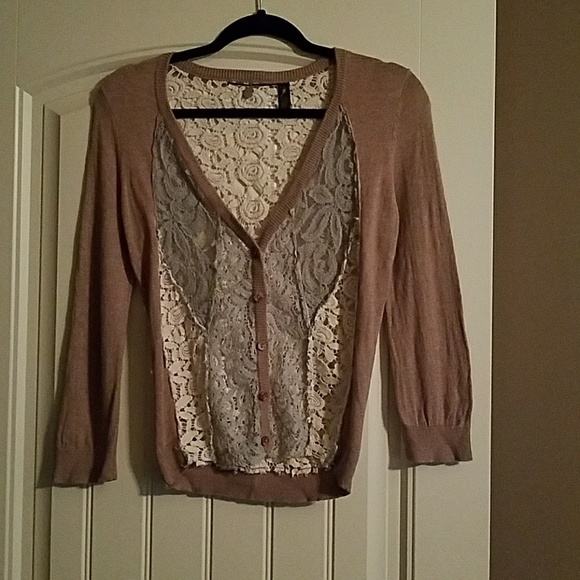 Buckle Multi Color Lace Cardigan - Picture 1 of 1